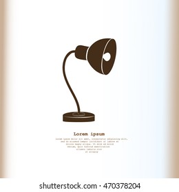 Reading-lamp icon