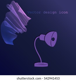 Reading-lamp icon