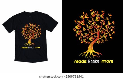 Lê Livros Mais Camiseta Preta