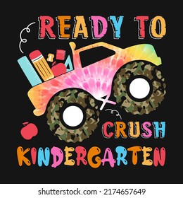 Bereit zum Crush-Kindergarten-T-Shirt