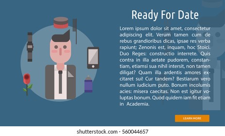 Ready for Date Conceptual Banner