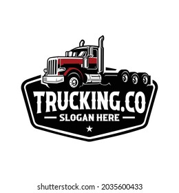 Ready Made Trucking Company Badge Vintage Classic Logo