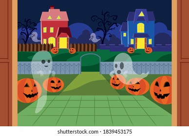 ready to open your door and prepare to welcoming all thing spooky for our halloween night