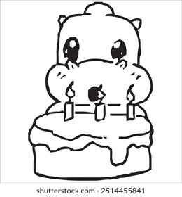 READY TO PARTY DINO VECTOR