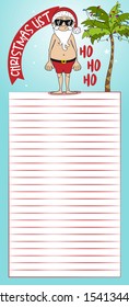 Ready to print christmas shopping list, wish list, gift list - print out and use all year long! 