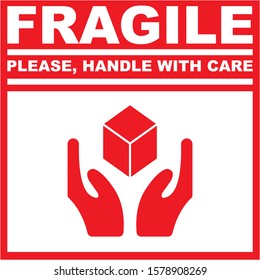 READY TO PRINT - FRAGILE PLEASE HANDLE WITH CARE