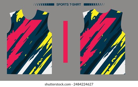 Ready to print sports t shirt
