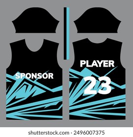 Ready to print sports t shirt Workout and Training Clothing Patterns