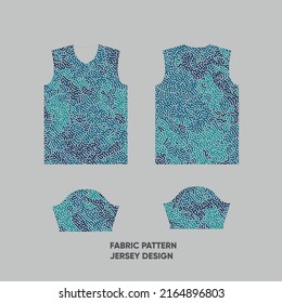 Ready to Print Sublimation Jersey Design Fabric Pattern for Soccer, Football Team, Custom Sportwears 