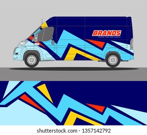 Ready print wrap design for Van. Van Wrap Livery design