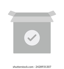 Ready Product icon vector image. Suitable for mobile application web application and print media.