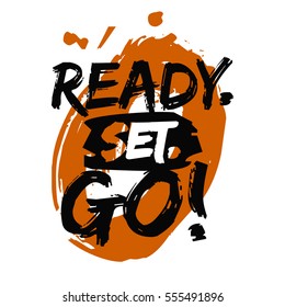 Ready Set Go Stock Vectors Images Vector Art Shutterstock