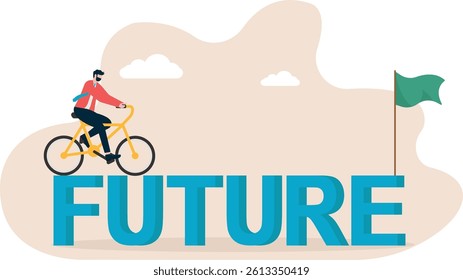 Ready to start business, begin new job or preparation for work, focus and willingness concept, confidence motivated businessman be prepared at start

