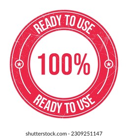 Ready To Use Badge, Ready To Serve Badge, Easy To Use Seal, Emblem, Label, Sticker, Emblem,  Icon, Symbol, Rubber, Stamp, Patch, Logo, Packaging Design Element, Vector Illustration