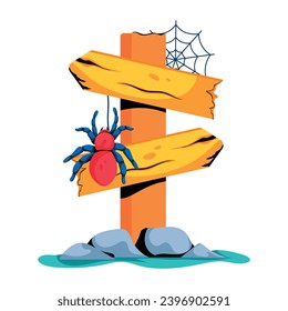 Fertig für die Verwendung eines flachen Symbol mit Zwischenplatine 