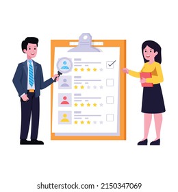 Ready to use flat illustration of business infographics

