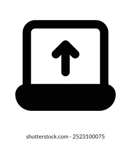 Icono de Cargar listo para usar en estilo editable, listo para uso premium