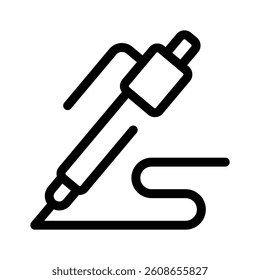 Ready to use icon of writing pen in modern style