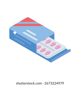 Icono de estilo isométrico listo para usar del paquete de la tableta