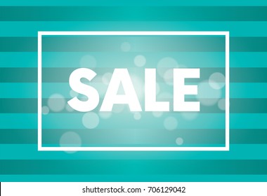 Ready-made design "Sale". Vector illustration for shops. Business and shopping.