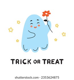 readymade ghost banner, cute spooky illustration,doodle ghost, halloween ghost, cute ghost character, boo