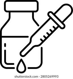 Reagent Icon, Element For Design