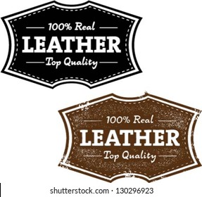 Real Authentic Leather Stamp