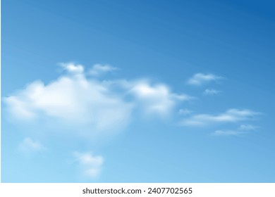 real background of bright clouds with a blue sky mixed with white, it looks like a natural beauty