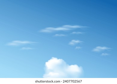 fondo real de nubes brillantes con un cielo azul mezclado con el blanco, parece una belleza natural