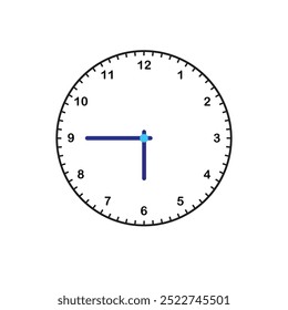 Real Clock Design Vectore Icon 