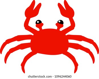 Real crab illustration 2