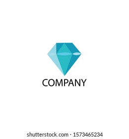 real diamond logo design with background.