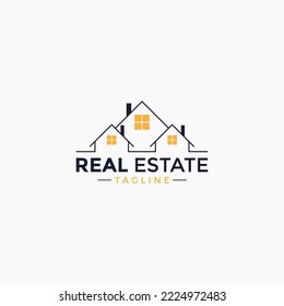 real eatate logo design template