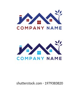 Real Estage Logo Template Design Stock Vector (Royalty Free) 1979383820 ...