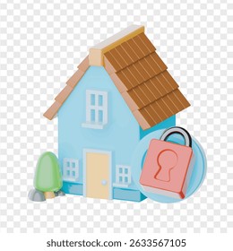Real Estate 3D Icon  High-Quality 3D Visuals for Property, Housing  Real Estate Projects