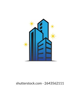 real estate abstract logo modern style