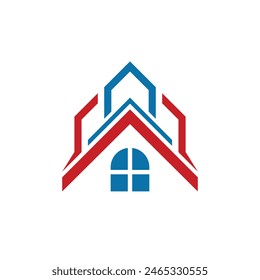 real estate abstract logo symbol