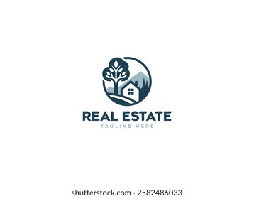 Real Estate Agency Branding Logos, Distinctive Property Identity Solutions