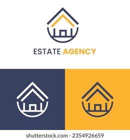 Real Estate Agency Logo and  Brand Identity Design