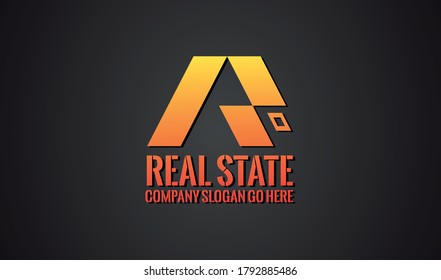 Real Estate Agency Logo Vector EPS