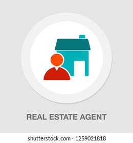 Real Estate Agent Icon