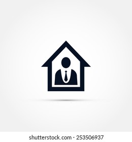 Real Estate Agent Icon