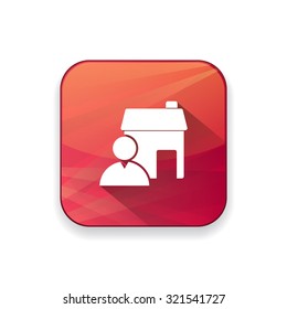 real estate agent icon