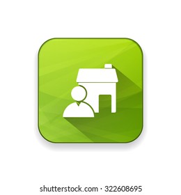 real estate agent icon