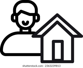icono de agente inmobiliario: Representación de Agentes Inmobiliarios Conocidos, Ideal para Servicios de Comercialización y Transacciones de Bienes