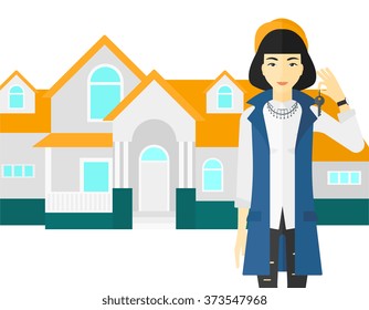 Agente inmobiliario con clave.