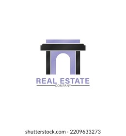 real estate agent logo simple design