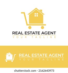 A real estate agent logo for website and app