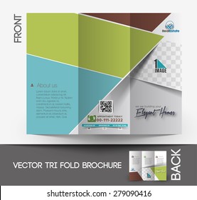 Real Estate Agent Tri-Fold Mock up & Brochure Design 