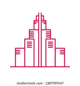 real estate apartement for business logo